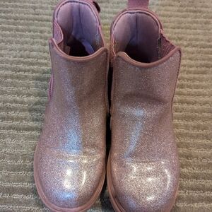 Native Sparkly Pink Kids Boots